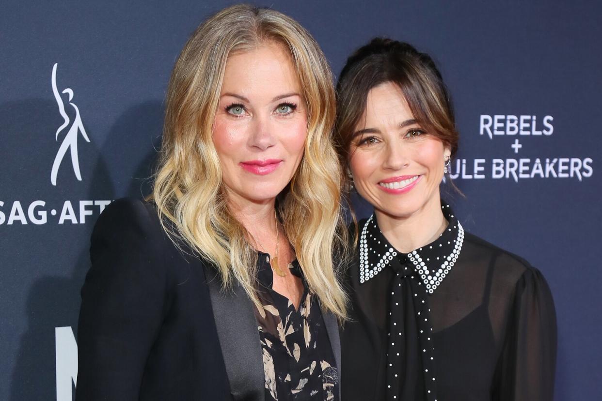 Christina Applegate and Linda Cardellini attend FYC Netflix Event Rebels And Rule Breakers at Netflix FYSEE