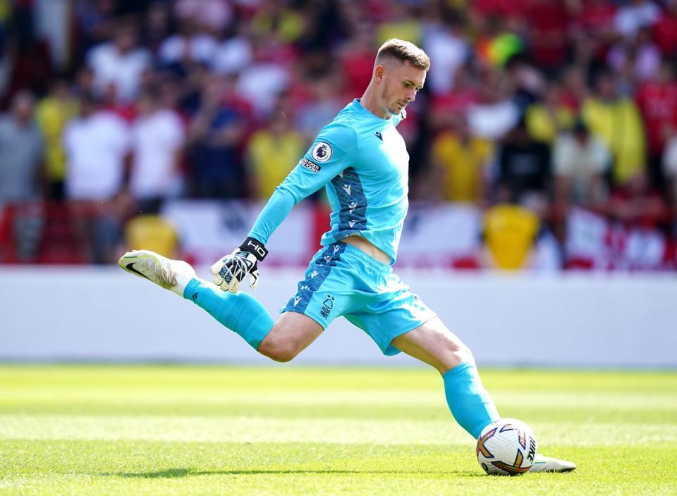 Dean Henderson produced a stellar performance for Nottingham Forest (Mike Egerton/PA) (PA Archive)