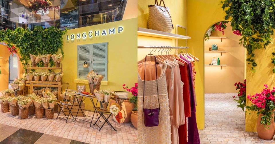 LONGCHAMP舉行202春夏「DO YOU SAINT-TROPEZ?」主題快閃店圖片來源：LONGCHAMP提供