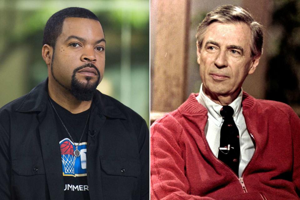 Ice Cube and Mr Rogers