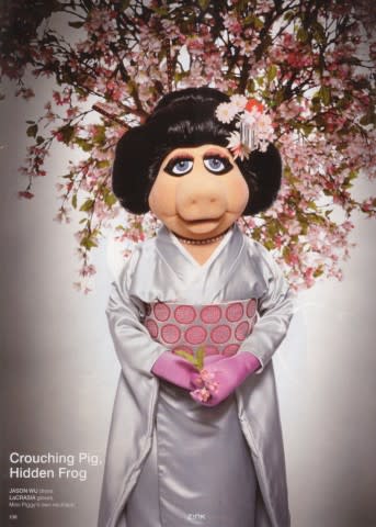 Miss Piggy in Jason Wu.