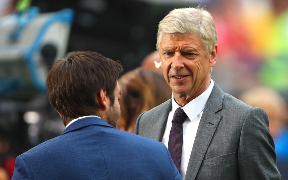 Arsene Wenger worked for French television during the World Cup - Getty Images Europe