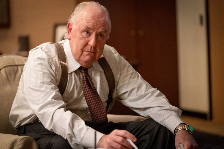 <span class="caption">John Lithgow as Fox News boss Roger Ailes.</span> <span class="attribution"><span class="source">Lionsgate</span></span>