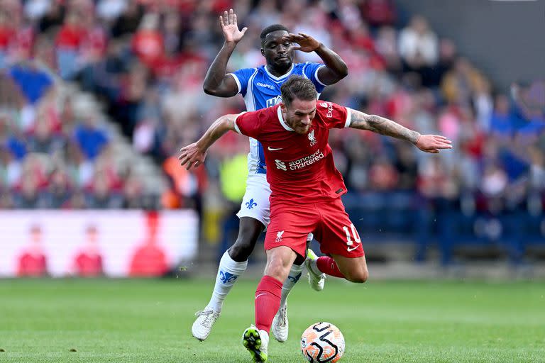 Liverpool, el nuevo club de Alexis Mac Allister, se presentará en la Premier League frente al Chelsea de Enzo Fernández.