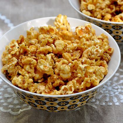 Pistacho Caramel Popcorn