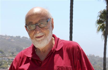 Theoretical physicist Francois Englert is shown in this Chapman University picture released to Reuters on October 7, 2013. REUTERS/Chapman University/Handout via Reuters