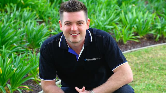 Nathan Birch, 30, owns 200 properties and runs BInvested property group. Photo: BInvested