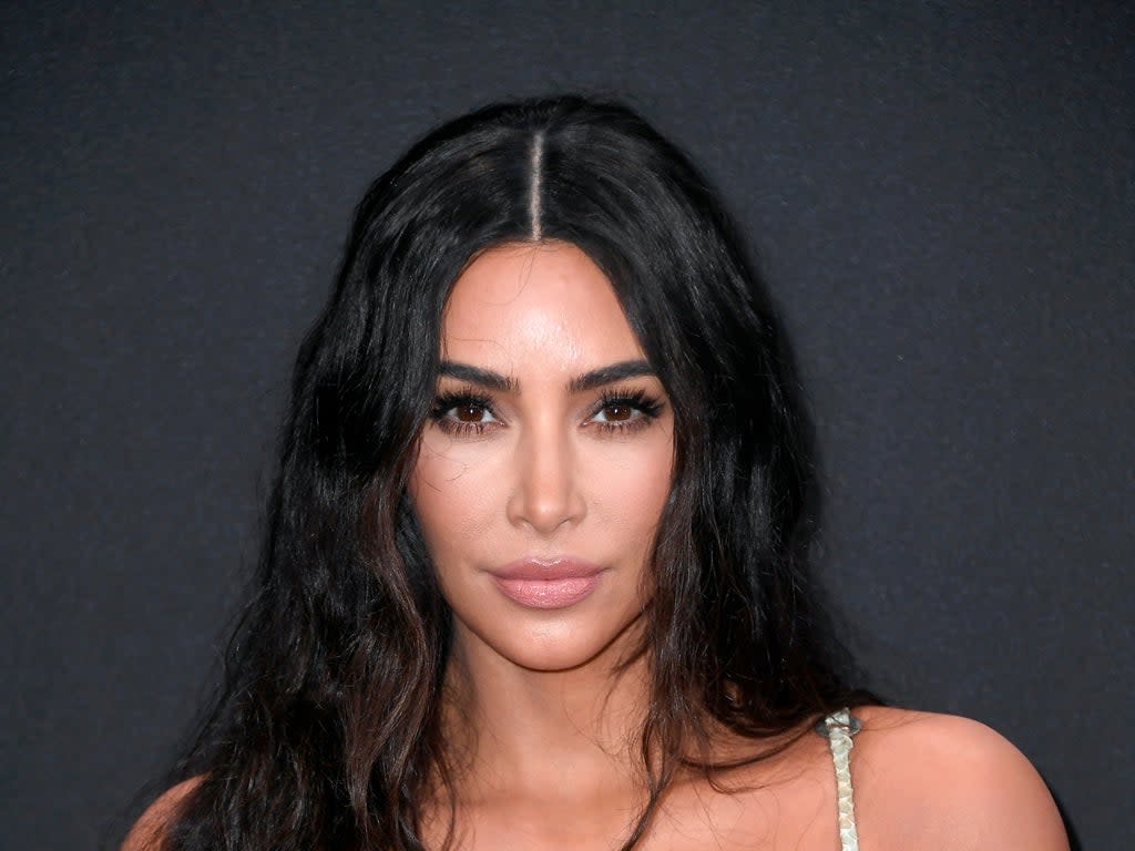 Kim Kardashian attends the 2019 E! People’s Choice Awards (Getty Images)