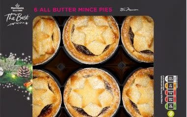 Morrisons mince pies