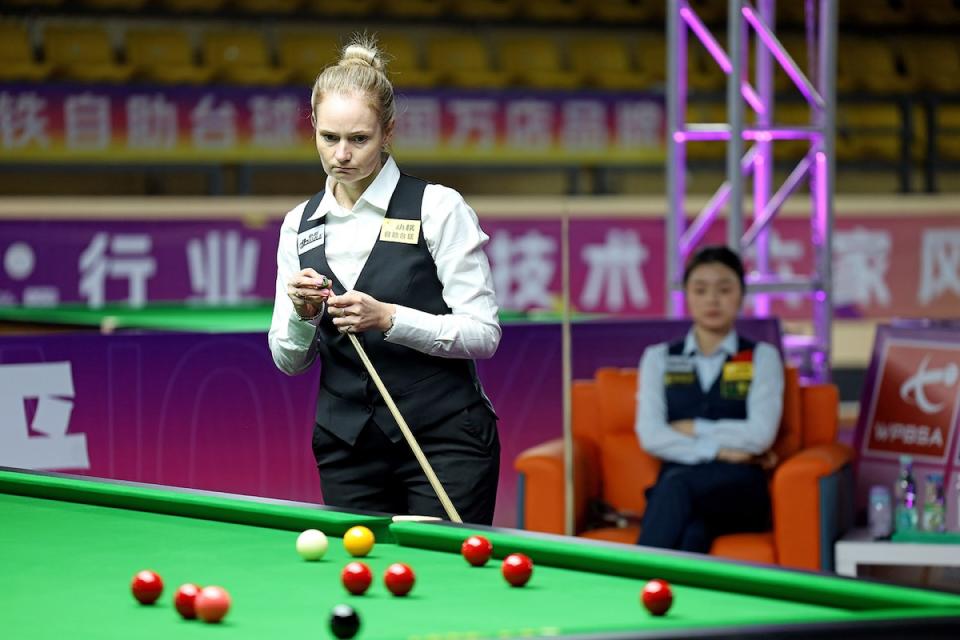 伊雲絲（圖：World Women’s Snooker)