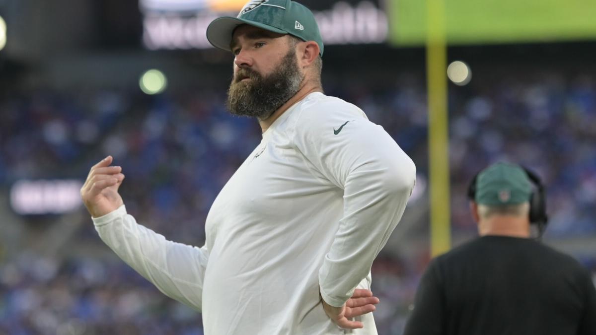 Jason Kelce says his 'cheap shot' set off Eagles, Colts brawl