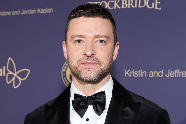 <p>Matt Winkelmeyer/Getty</p> Justin Timberlake attends the 2022 Children's Hospital Los Angeles Gala at the Barker Hangar on October 8, 2022 in Santa Monica, California