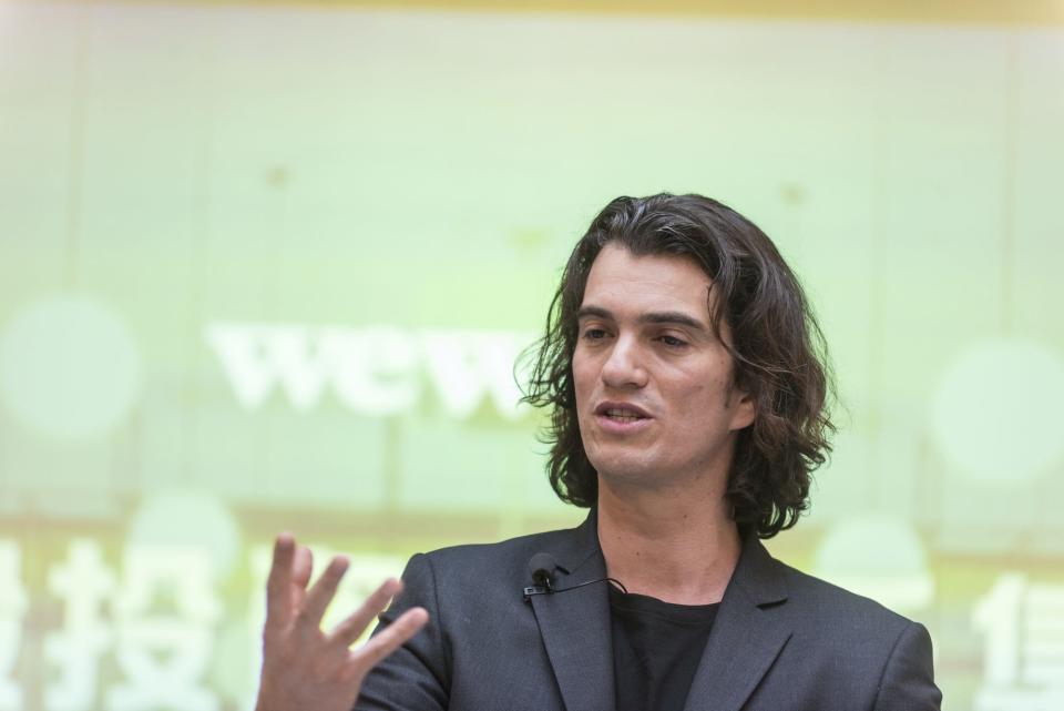Adam Neumann gründete WeWork 2010 mit. - Copyright: Jackal Pan/Visual China Group via Getty Images