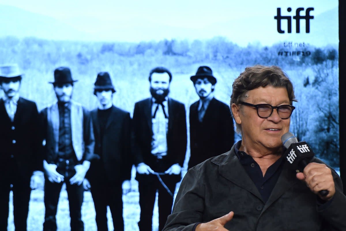 Robbie Robertson remembered by Martin Scorsese, Neil Diamond and more after death aged 80 (AP)