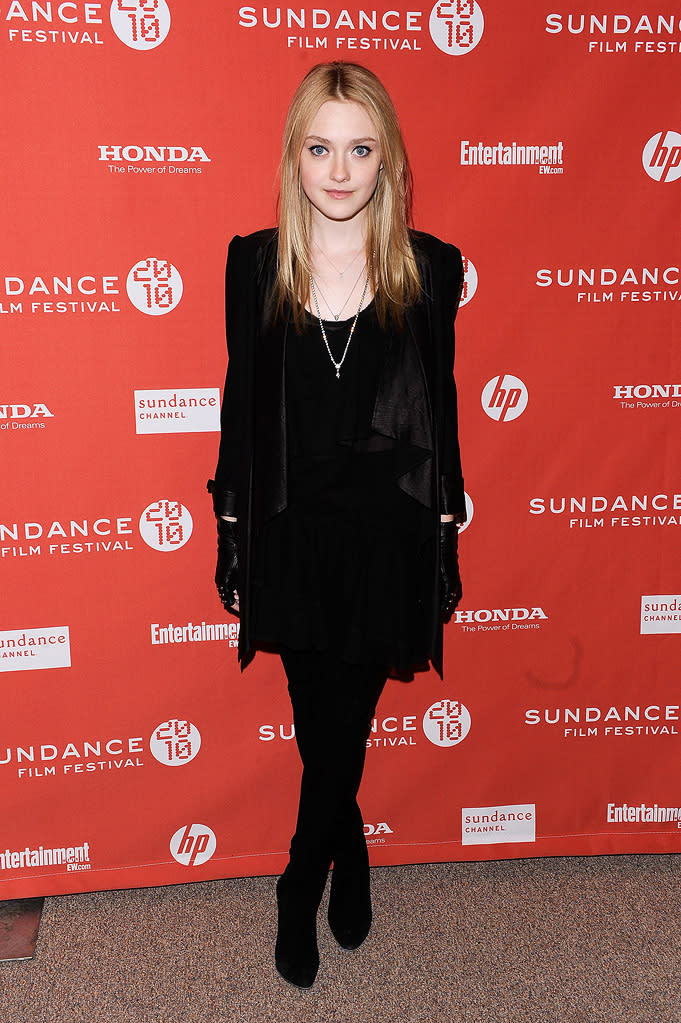 2010 Sundance Film Festival Events Dakota Fanning