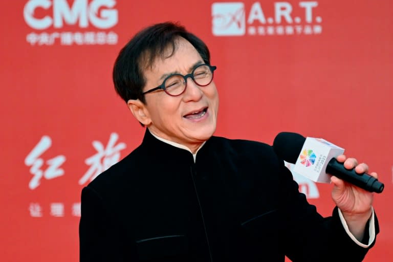 Jackie Chan will take part in the torch relay ahead of the Paralympic opening ceremony (Jade GAO)