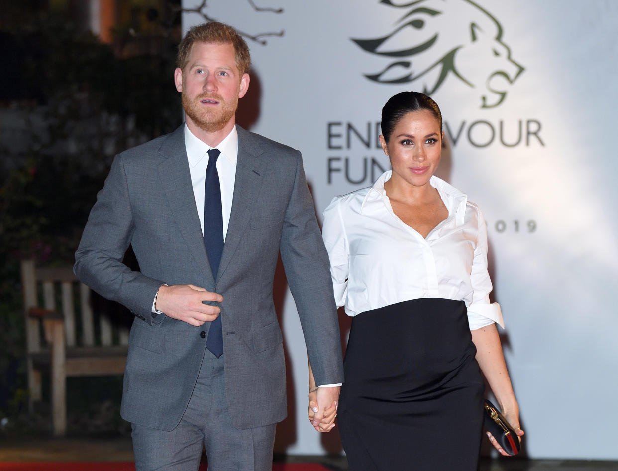 Harry and Meghan are keeping birth plans private [Photo: Getty]