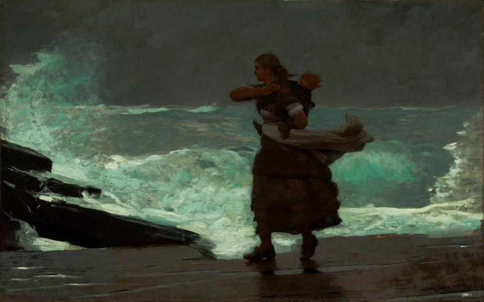 Homer’s The Gale (1883–93) - Worcester Art Museum