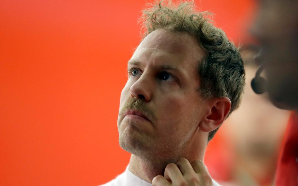 Sebastian Vettel takes inspiration from the 1992 world champion  - AP