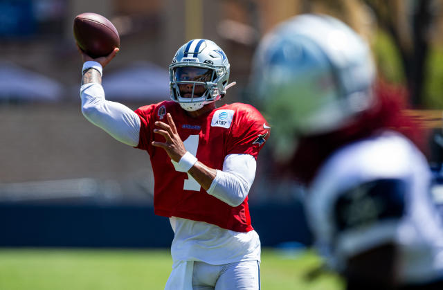 Dallas Cowboys Camp VIDEO: Trevon Diggs Copies Deion Sanders After Dak  Prescott Interceptions - FanNation Dallas Cowboys News, Analysis and More