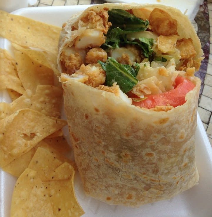 calamari burrito