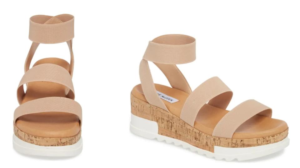 Steve Madden's Bandi Platform Wedge Sandals - Nordstrom, $50 (originally 70)