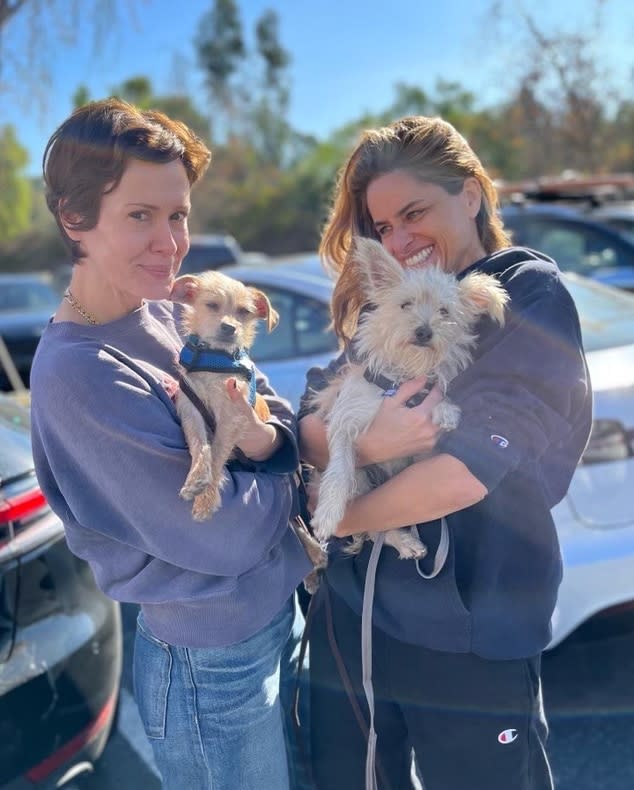 Sarah Paulson, Amanda Peet