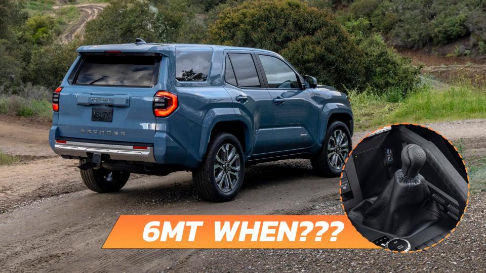 2025 Toyota 4Runner Doesn’t Get Tacoma’s Manual Transmission… Yet photo