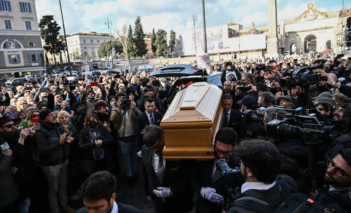 Gina Lollobrigida funeral en Roma