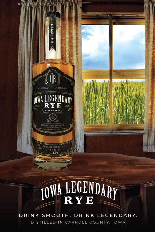 Iowa Legendary Rye poster