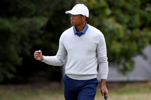 Tiger Woods is bidding for a record 83rd PGA Tour title this week