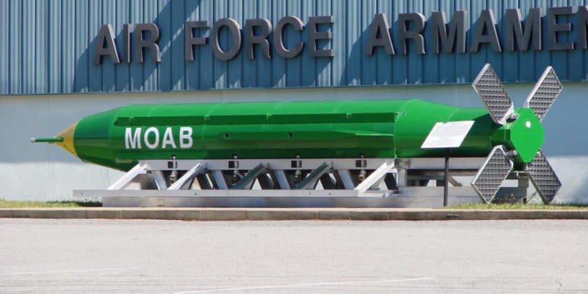 MOAB mother of all bombs