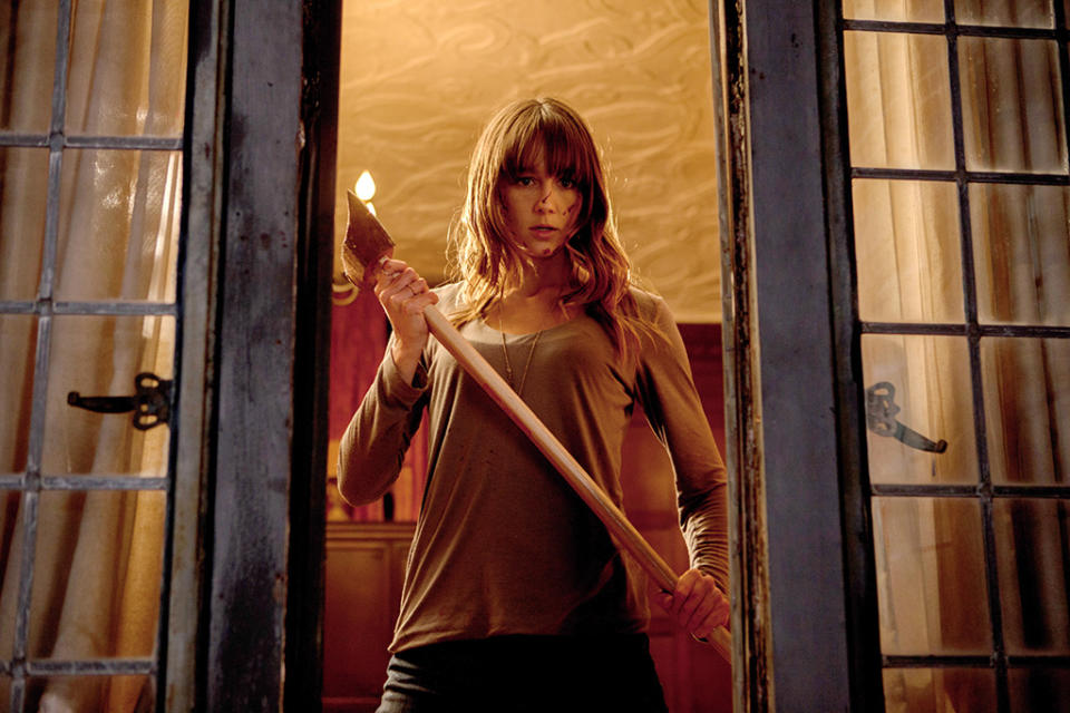 <p>When Erin (Sharni Vinson) joins her boyfriend’s family for a weekend at their country home, the house is attacked by a gang wearing animal masks, who seem intent on killing everyone … except that Erin is surprisingly good at fighting back. Over a brisk 90 minutes, secrets are revealed, irony is laid on thick, and characters die in some awfully creative ways, one of which involves a kitchen appliance. (Available on Amazon, Google Play, iTunes, YouTube, and Vudu.) — <em>G.W. </em>(Photo: Lionsgate/courtesy Everett Collection) </p>