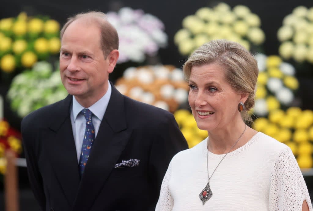 The Earl and Countess of Wessex  (PA)