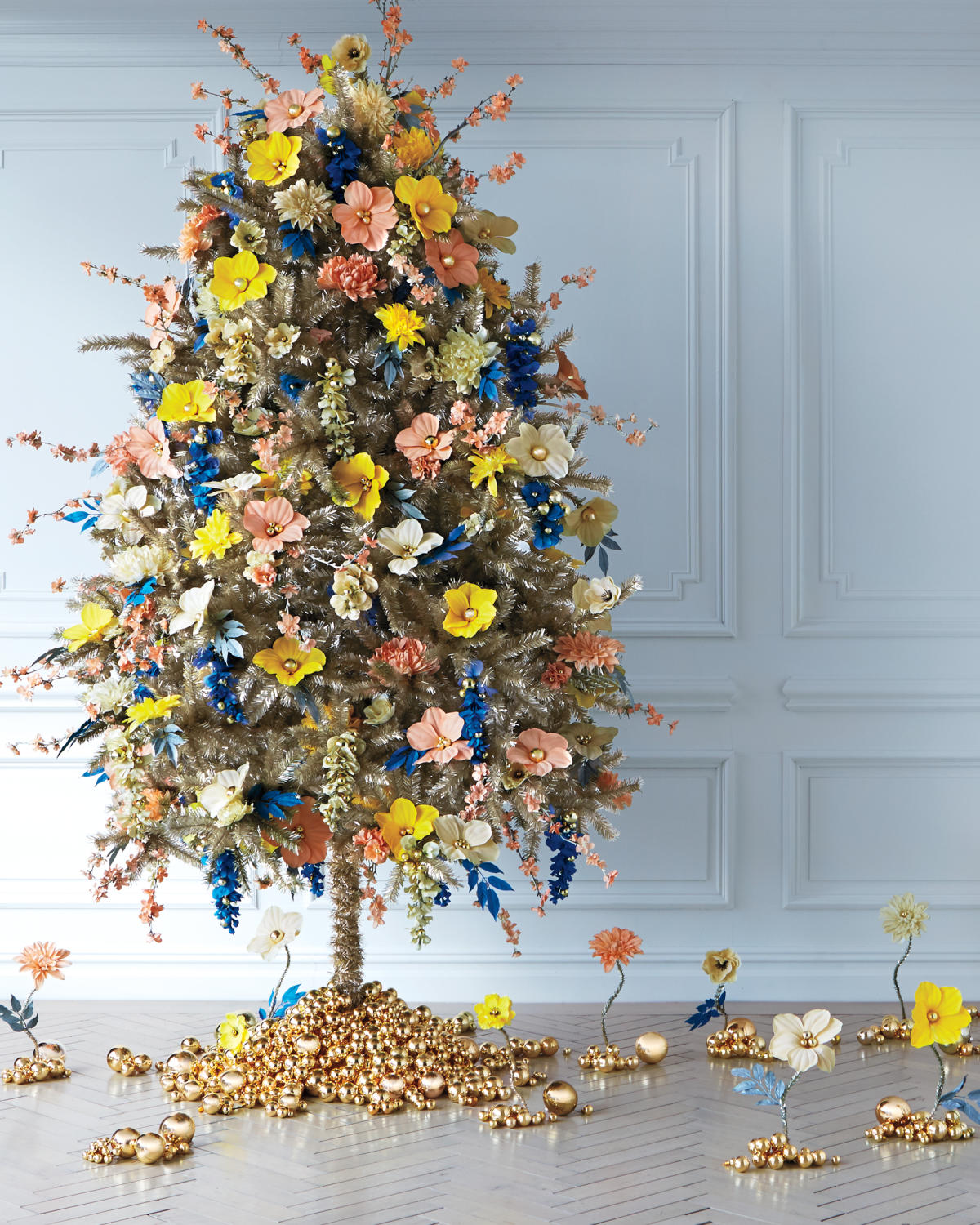 Gothic Martha Stewart : Projects : Winter Tree Decorations