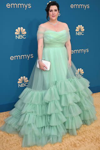 ROBYN BECK/AFP via Getty Melanie Lynskey at the Emmys