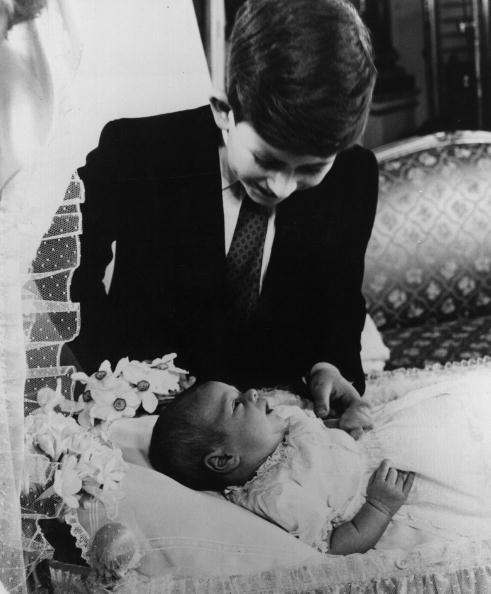 <p>Prince Andrew (seen here with Prince Charles) is born on February 19th. This year, Princess Margaret marries Tony Armstrong-Jones.</p>