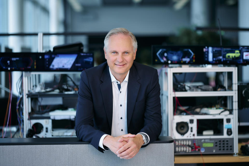 A headshot of Stephan Durach, BMW SVP of Connected Company, provided by the company.