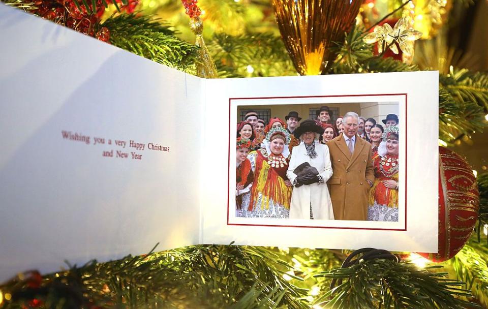 12) Prince Charles and the Duchess of Cornwall's Christmas card, 2016