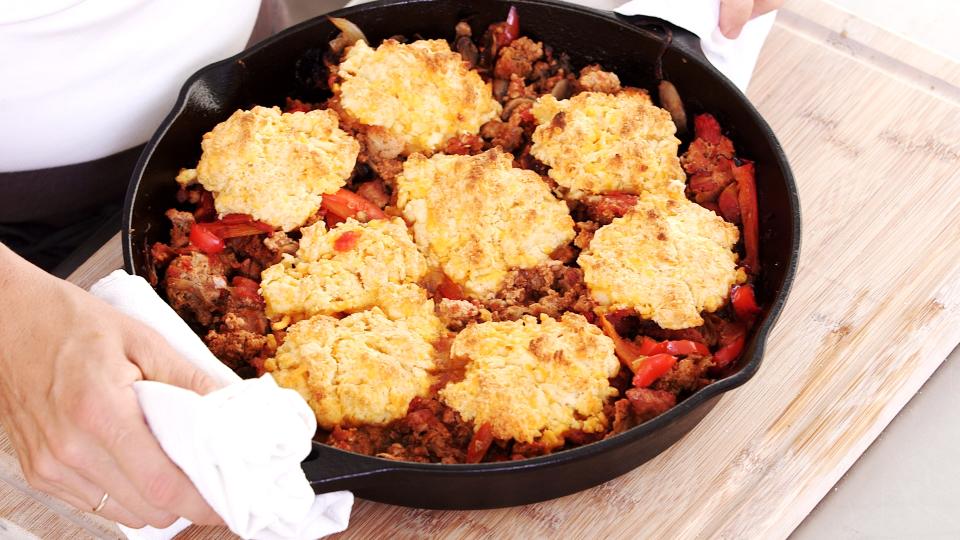 One-Pot Turkey Skillet Pie