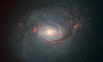 Galaxia espiral Messier 77 - segunda imagen más votada por los usuarios de la red. La Agencia Espacial Europea ha inaugurado un concurso de cazatesoros para rescatar del olvido las mejores imágenes de la fototeca.