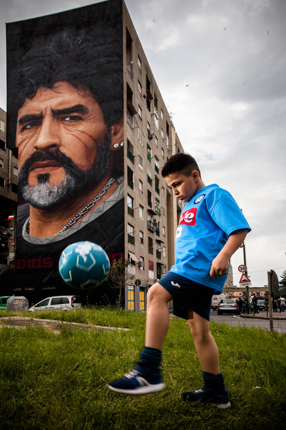 Auch die neue Generation Neapels wächst im Schatten von Maradona heran. (Bild: Paolo Manzo/NurPhoto via Getty Images)