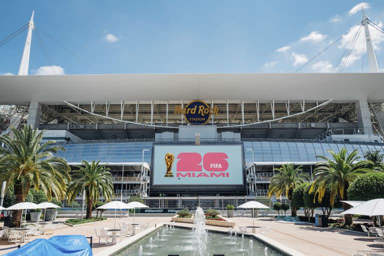 El Hard Rock Stadium, el estadio que albergará la final de la Copa América 2024 y será una de las sedes del Mundial 2026