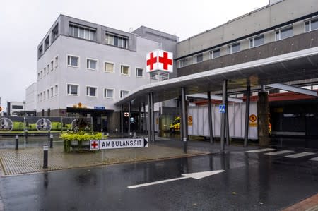 A general view of the Kuopio University Hospital in Kuopio