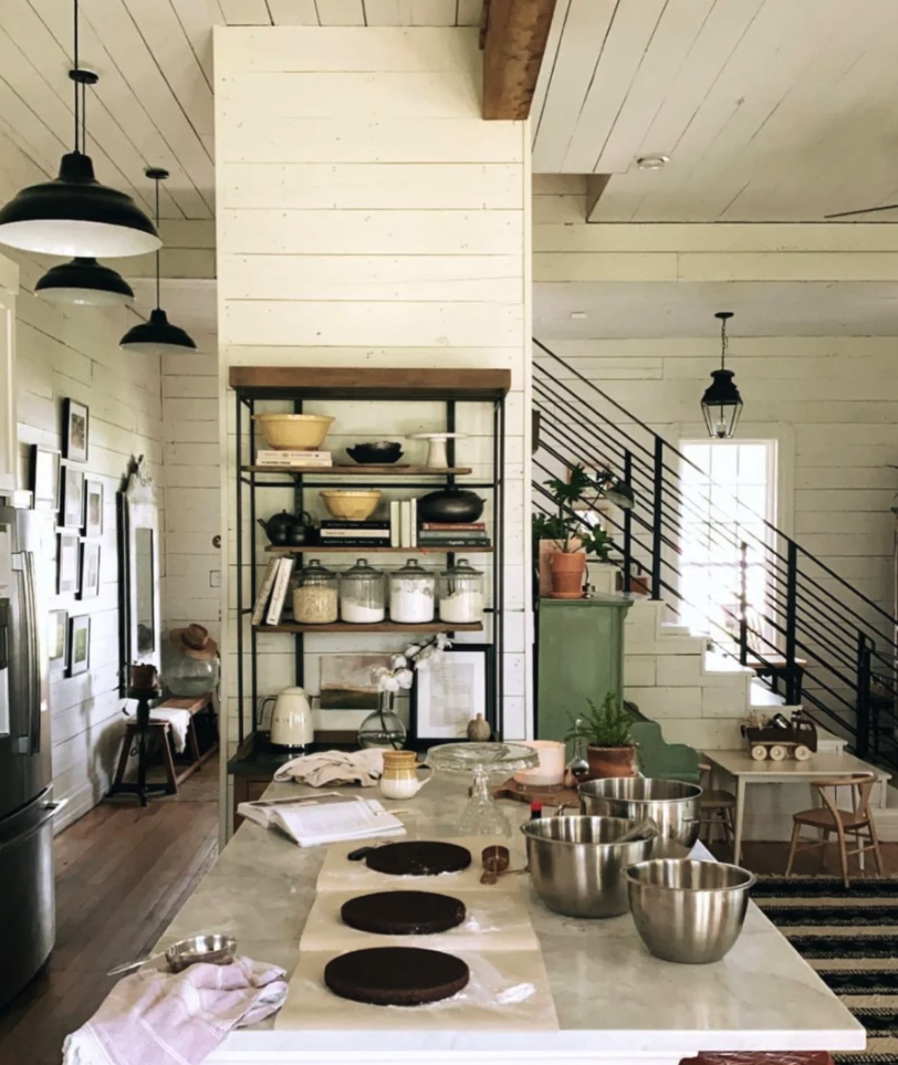 Chip and Joanna Gaines Kitchen daytime