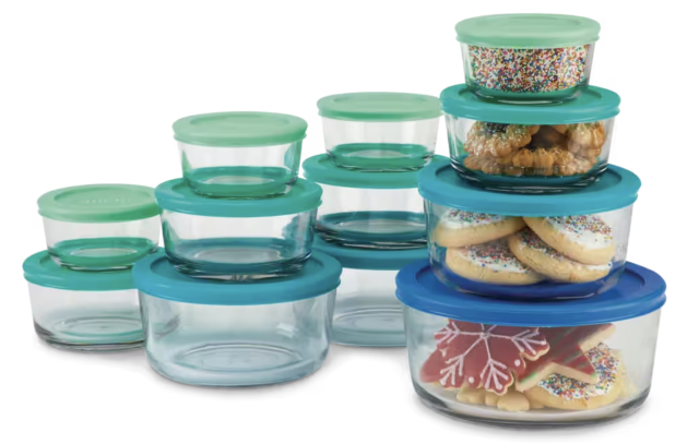 Anchor Hocking 24pc. Glass Storage Set