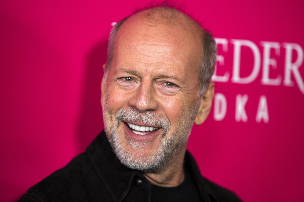 Cast member Bruce Willis arrives for the premiere of the film 