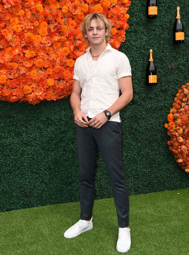 Ross Lynch attends the Veuve Clicquot Polo Classic at Will Rogers State Historic Park