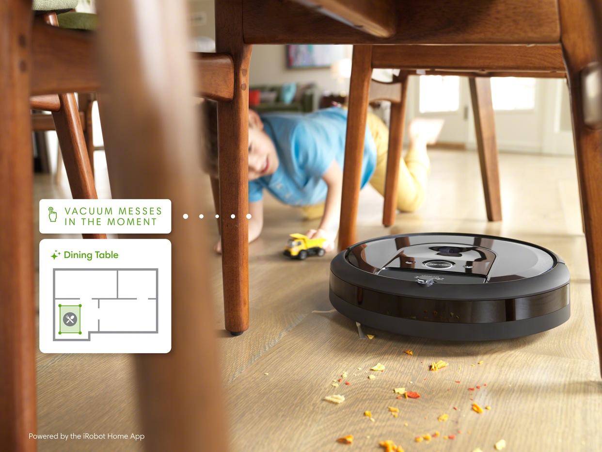 iRobots Genius Home Intelligence gives people more control over how, when and where Roomba cleans. Credit: Jeff Tilford/iRobot