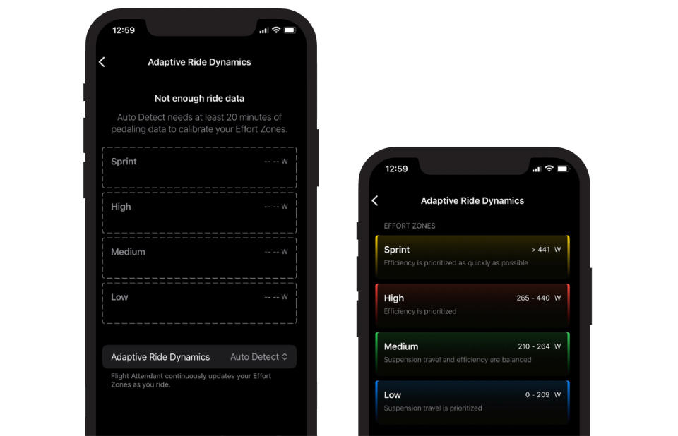 rockshox flight attendant app screenshots